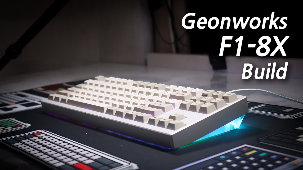 Geonworks F1-8X (PC Bottom) Build (F1-8X | Drop Holy Panda) - YouTube