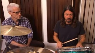 That time Dave Grohl made Anderson Cooper deaf 😂😆🙌🏻🤦🏻‍♂️