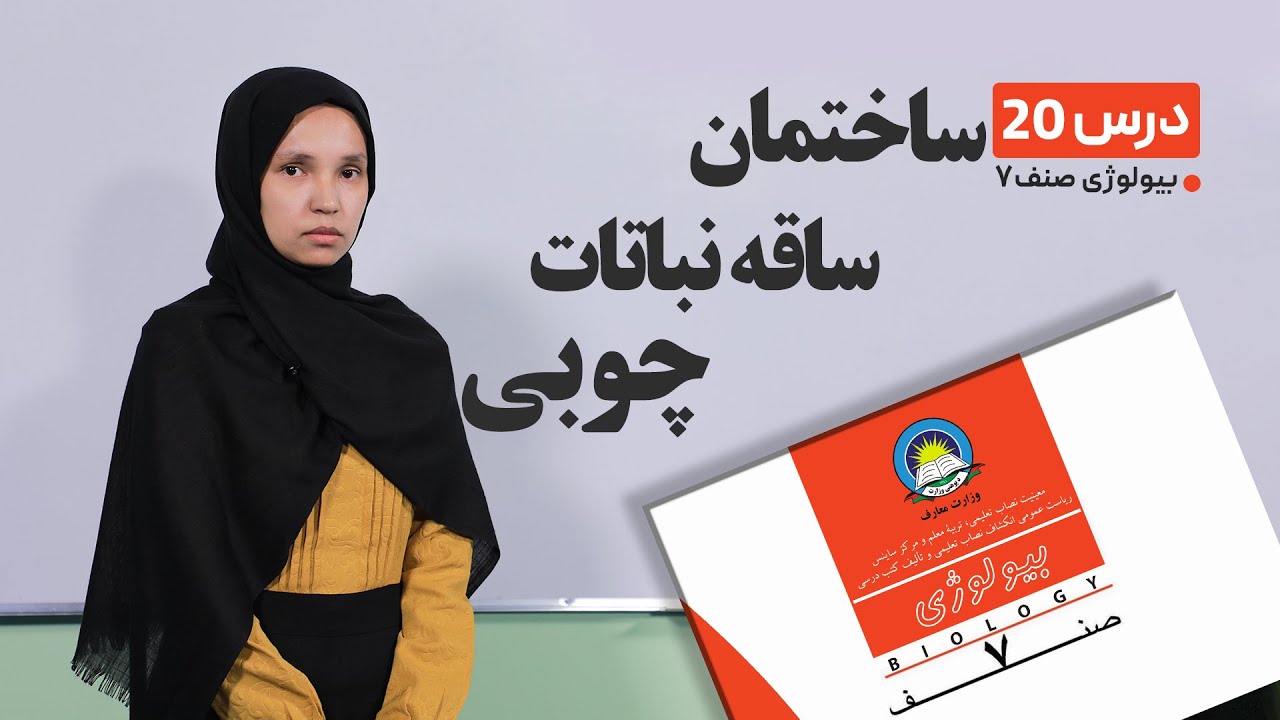بیولوژی صنف هفتم- جلسه بیست- موضوع:ساختمان ساقه نباتات چوبی-9-4-1401