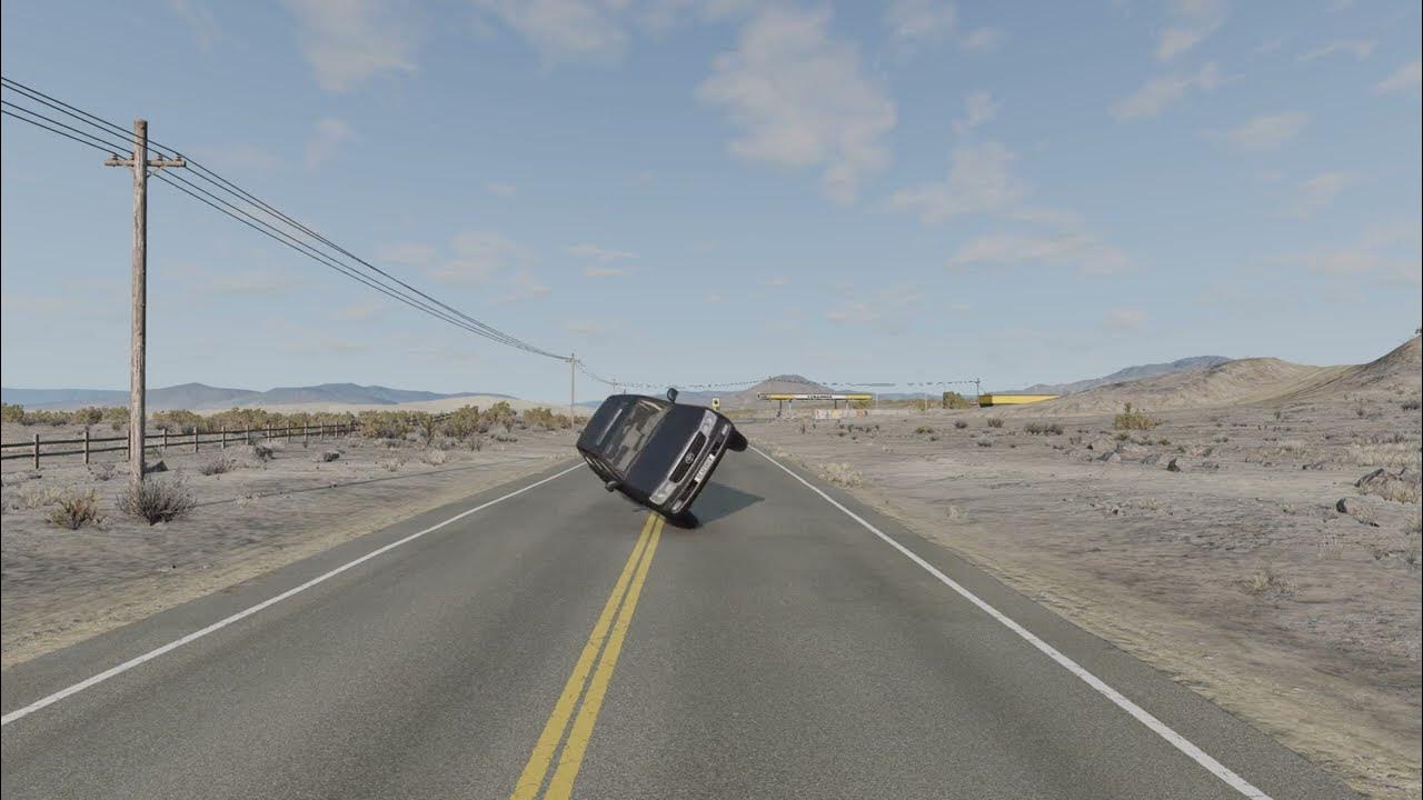 Beamng Drive V0.27 wheelie tune for beginners (Steering wheel) وزنيه شل