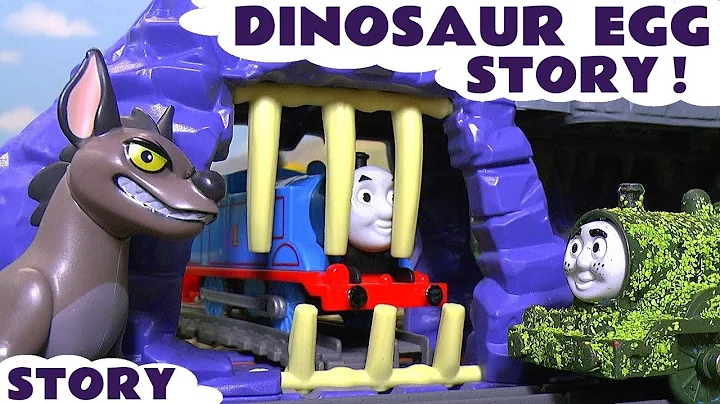 Brave Thomas and Friends Dinosaur Toys Story with ...
