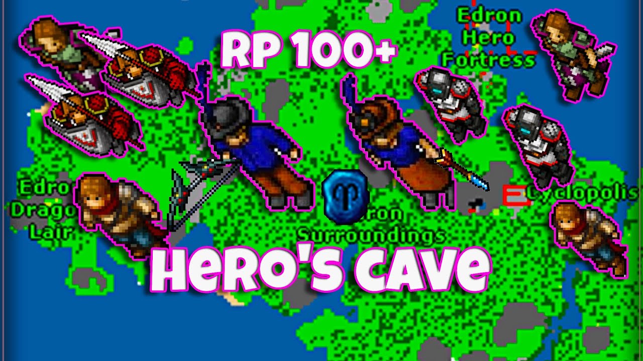 Tibia Hunt // Royal paladin Hero cave 700kk Xh Solo hunt - YouTube