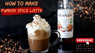 How To Make Pumpkin Spice Latte | A&A Homemade