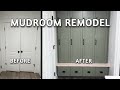 How to Remodel a Mudroom Closet