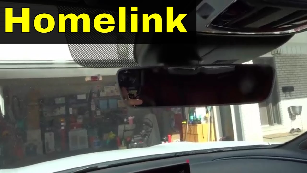 How To Erase Acura Garage Opener CodesHomelink Tutorial YouTube