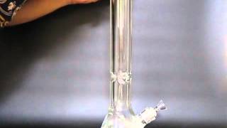 style A and B 9mm glass ill beaker glass water pipes bongs