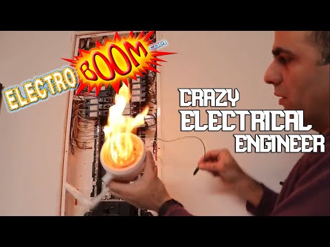 Crazy Electrical engineer-FUNNY COMPILATION(ElectroBoom)