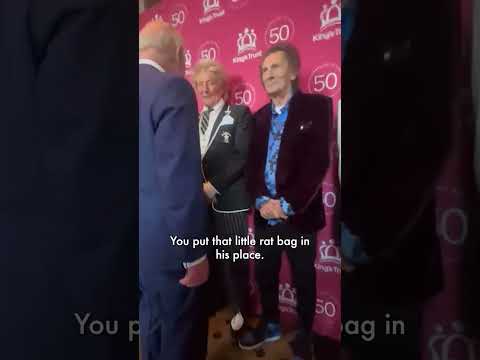 Rod Stewart praises King Charles: 'You put that ratbag in his place'