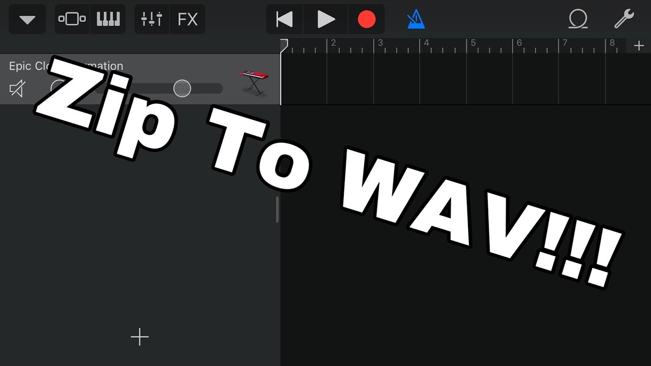 How to Convert Zip to Wav on Iphone Add Drumkits and Sounds to