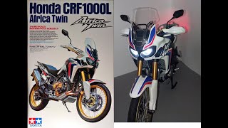 Tamiya 16042 Honda CRF1000L Africa Twin (lights&sound added)