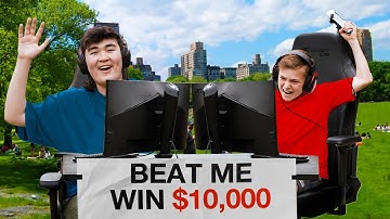1v1ing RANDOM People for $10,000