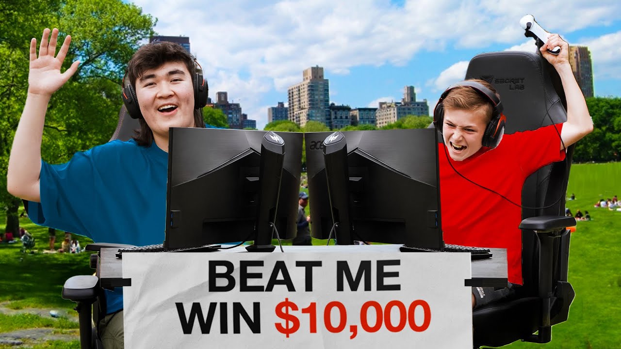 1v1ing RANDOM People for $10,000