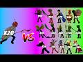 Rebel Spearton Vs All Stick Skins Units Army || Stick War Legacy