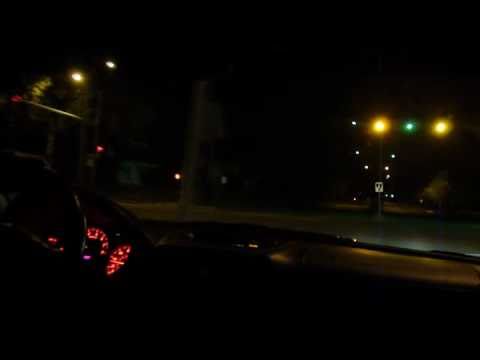 Subaru 07 STI Night Drive: test vid 2