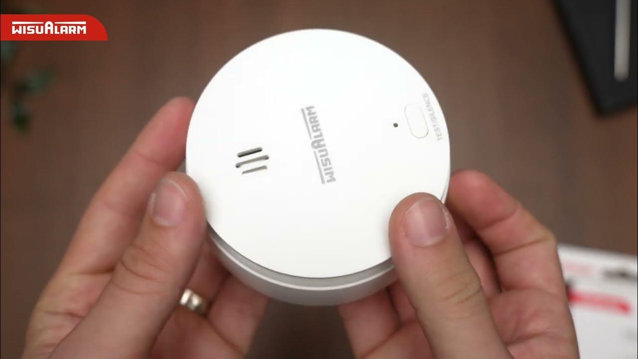 Turn Off WisuAlarm SA20 Smoke Detectors with ANY Remote! Perfect for  Kitchens with Dual-Sensor Tech 