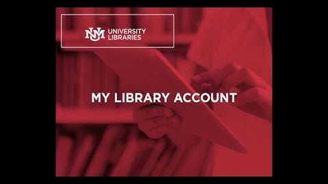 My Library Account