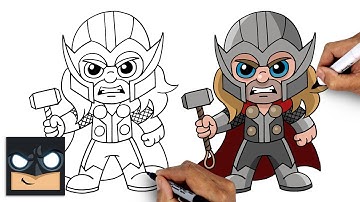 How To Draw Thor | Drawing Tutorial (Step by Step)