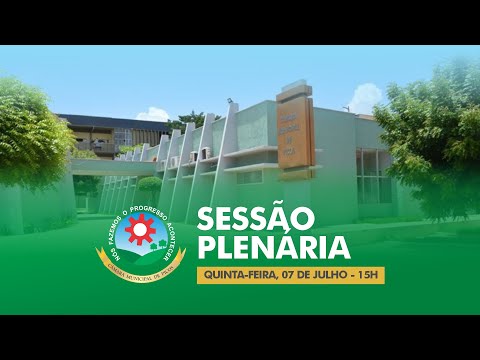 Sessão Plenária da Câmara Municipal de Picos | 07/07/2022