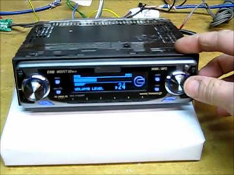 Pioneer DEH-P7600MP Car Stereo Dash Car Stereo Head unit - YouTube