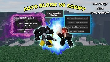 AUTO BLOCK V6 | OP SCRIPT | TSB | OVERPOWERED | THE STRONGEST BATTLEGROUNDS