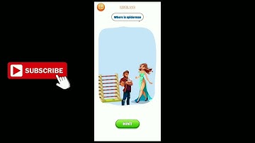 Brain Story Tricky Puzzle Level 160 Where is spiderman