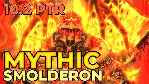 Mythic Smolderon (best pull) - Moonkin PoV (10.2 PTR, Amirdrassil the Dream
