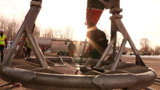 CapX2020 sets transmission structure in a wetland