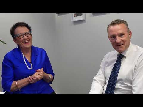 Chief Executive Margaret Bennett talks to our new Executive Director Operations Tim Griffiths