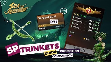 Sea of Conquest: SP Trinkets Guide - How R1–R7 Promotion works