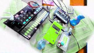Korg Volca Fm Space Bells W Pocket Operator Office, Nts - 1, Myvolts - Idm - Ambient - Soundscape