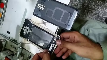 Huawei mate10 back remove