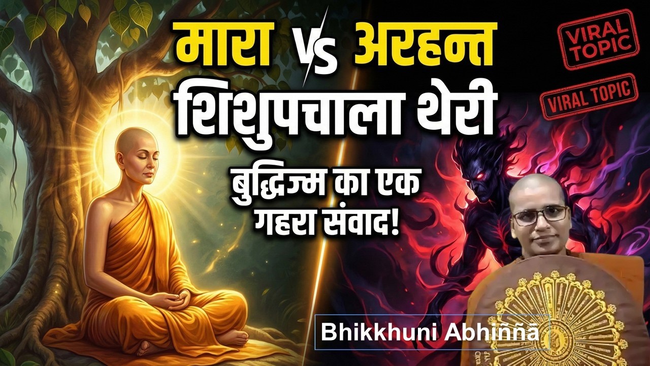 मारा के संवाद / अरहन्त शिशुपचाला थेरी (Arahant Sisupacala Theri)  प्रेरक कहानी ! Bhikkhuni Abhiññā