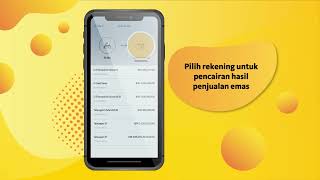 Mudah & praktis jual emas di Tabungan Emas Pegadaian via M2U ID App