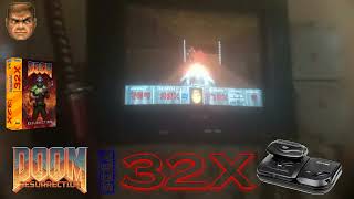 GameplayRápida DOOM 32X Resurrection HackRom Sega 32X Area4 Command Control Dificulty Ultra Violence