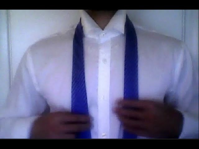 How to tie a tie EASY WAY (Slowly & Mirrored) Windsor knot 