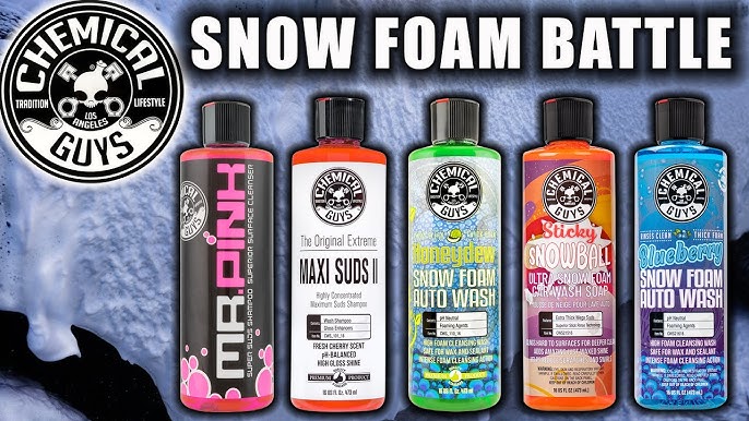  Chemical Guys CWS_402 Mr. Pink Foaming Car Wash Soap