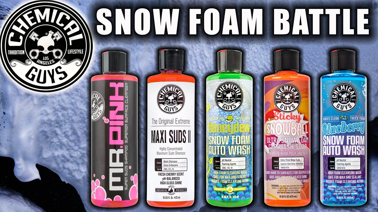 EVERY GOOD Chemical Guys Snow Foam 
