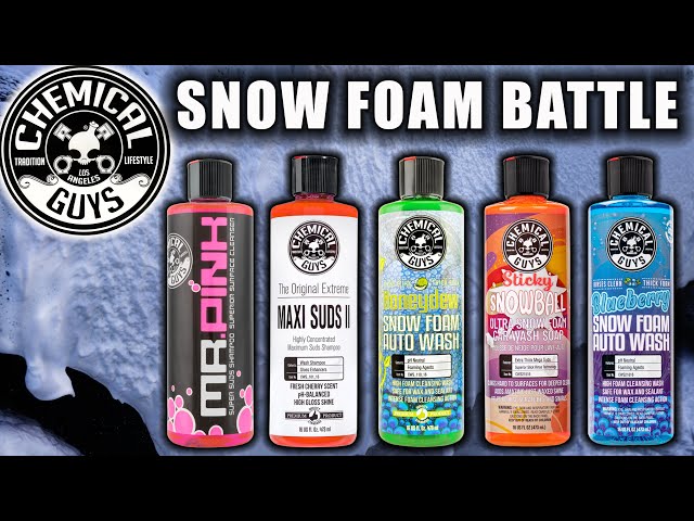 Chemical Guys Sticky Snowball Ultra Snow Foam Car Wash