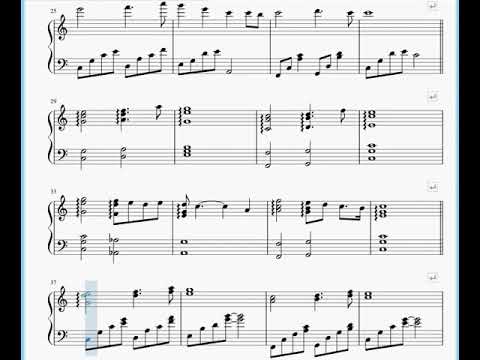 【ピアノ楽譜】あさきゆめみし -world's end love Arrange-【紅い瞳に映るセカイ】