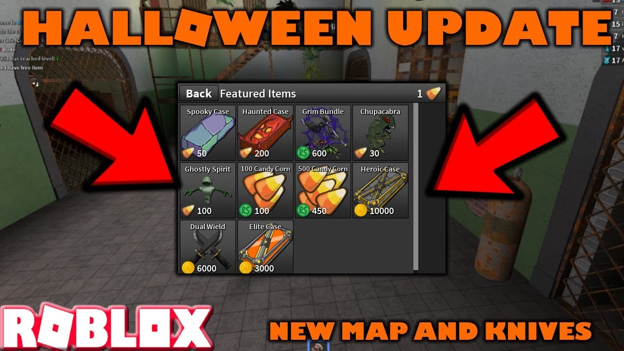 Brand New Halloween Update Roblox Assassin New Map Bundle