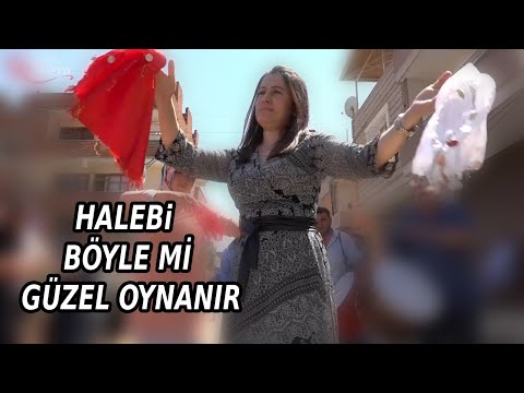 BİR BAYAN HALEBİYİ ANCAK BU KADAR ZARİF OYNAR MURAT POLATIN DÜĞÜNÜ İSLAHİYE GRUP ŞEN GÜNEY KAMERA