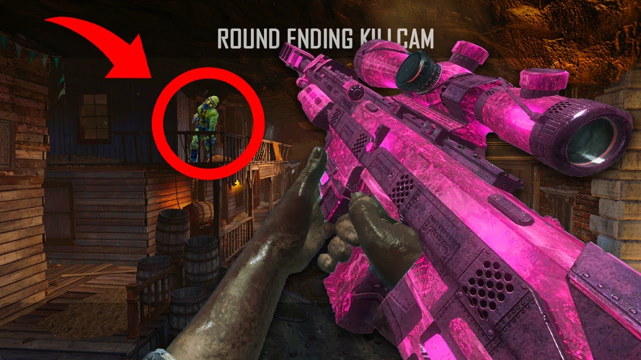 BO2 Zombies but I hit a trickshot final killcam