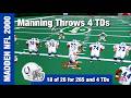 Madden NFL 2000: Colts QB Peyton Manning torches Jets with 4 TDs