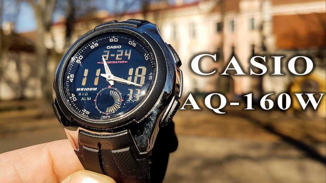 Casio AQ-160W review #125 #casiowatch #casio #gedmislaguna - YouTube