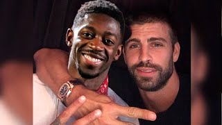 ¡Gerard Piqué se moja sobre Dembelé y lo quiere más años en el Barça!