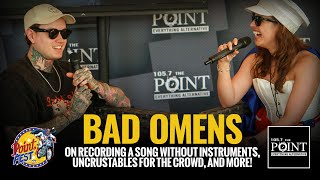 BAD OMENS: Noah Sebastian on creating "The Death Of Peace Of Mind" without instruments & more!