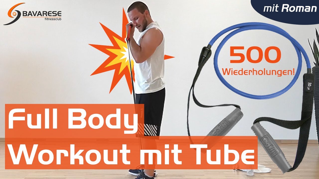 Workout mit Fitness Tube / Les Mills Smartband | 500 Wiederholungen - Beine, Arme, Core, Schultern