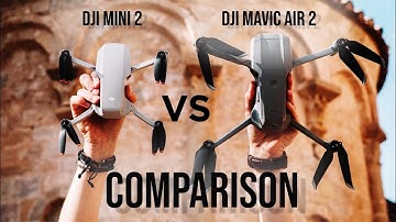 DJI MINI 2 VS MAVIC AIR 2 || Honest COMPARISON || WHICH One You Should Buy? || Drone Diary