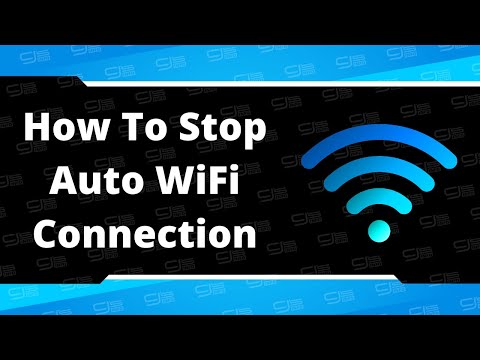 Comment arrêter la connexion WiFi automatique | Tutoriel simple