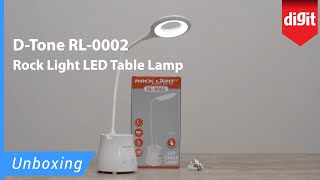 D-Tone RL-0002 Rock Light LED Table Lamp Unboxing